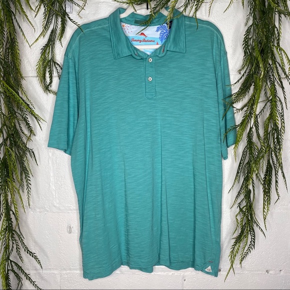 Tommy Bahama Other - Tommy Bahama Aqua Pima Cotton Polo Shirt Men’s XL